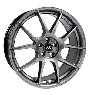 Enkei YS5 18x8 5x100 45mm offset 72.6mm Bore Hyper Black