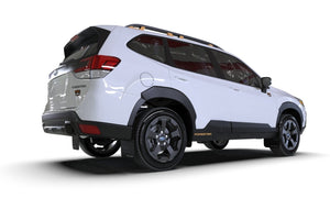 Rally Armor 22-24 Subaru Forester & Wilderness Black UR Mud Flap w/Blue Logo