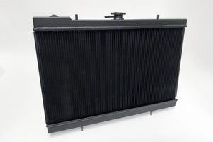 CSF R32 Nissan Skyline GT-R / GT-S Full Billet Aluminum High-Performance Radiator - Black Finish