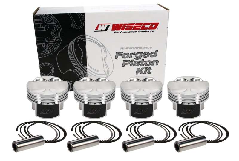 Wiseco Mitsubishi 4G63 86.00 mm Bore 28.70 mm CH -4.00 CC Piston Set