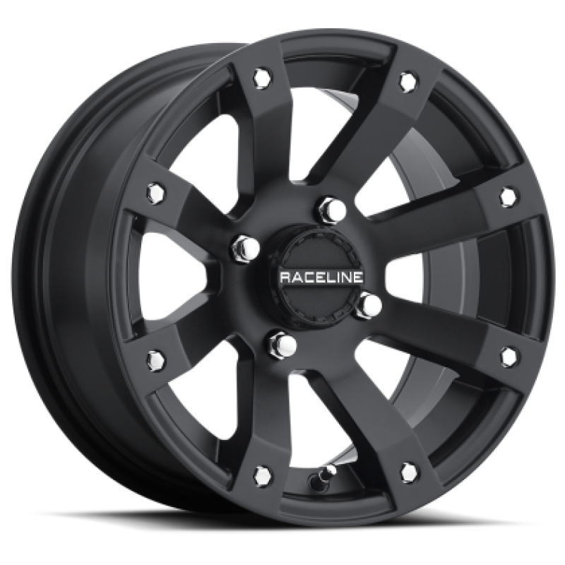Raceline A79 Scorpion 12x7in / 4x136.5 (10mm) BP/5+2 10mm Offset/110.18mm Bore - Satin Black Wheel