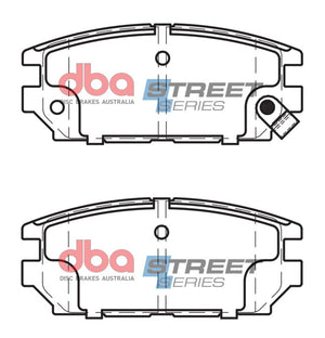 DBA 91-93 Mitsubishi 3000GT VR-4 (AWD) Rear Street Series Brake Pads