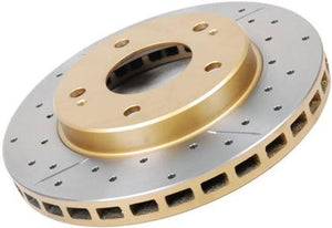 DBA 11-17 Lexus CT200h E Type (w/259mm Rear Rotor) Rear Street Drilled & Slotted Rotor