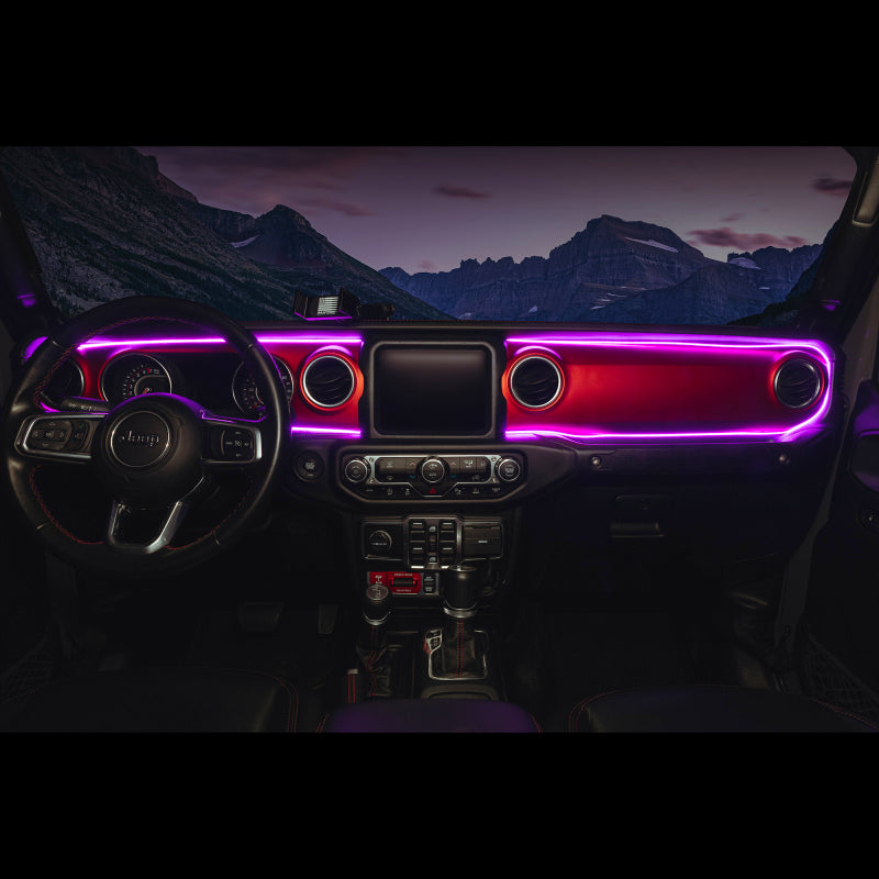 Oracle 18-23 Jeep Wrangler JL/Gladiator JT Dynamic ColorSHIFT LED Interior Dash Board Kit