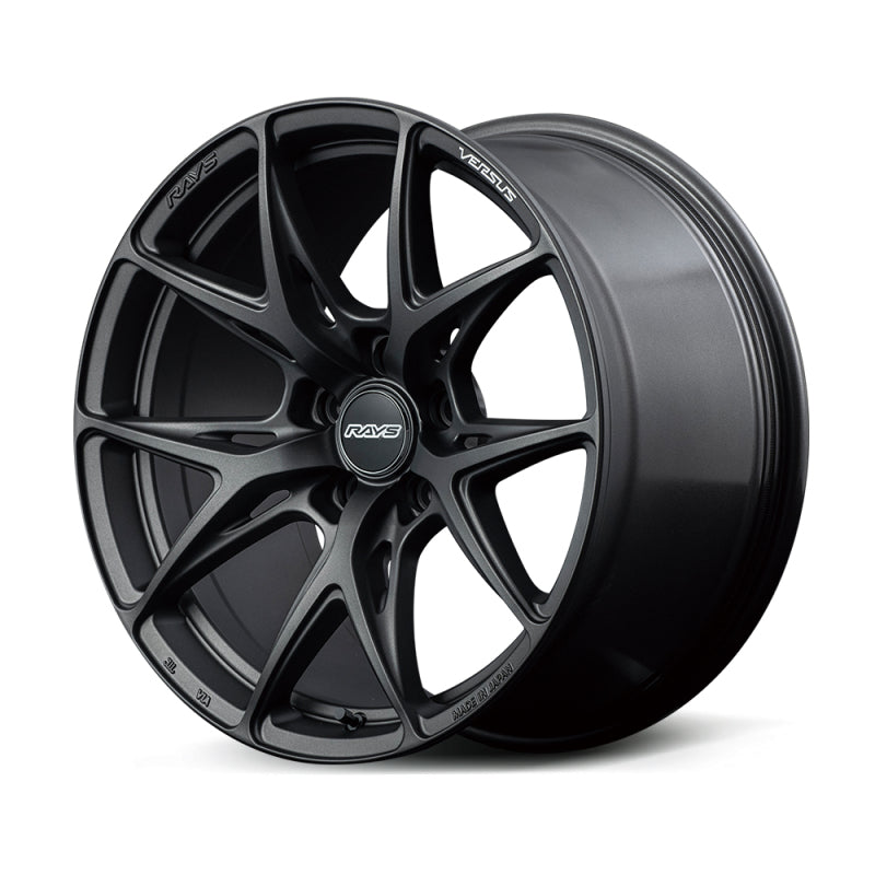Versus VV21S 20X8.5 +45 5x114.3 Matte Super Dark Gunmetal