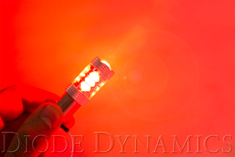 Diode Dynamics 1156 LED Bulb HP48 LED - Red (Pair)