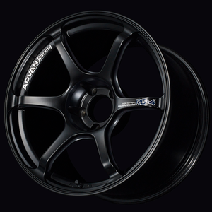Advan RG-4 17x9.0 / +63 Offset / 5x114.3 / 73mm Bore / Semi Gloss Black