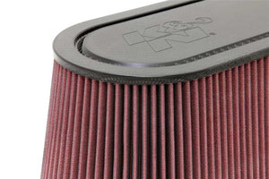 K&N Custom Racing Unique Oval Tapered Filter 17.313in OL B/7.75in OW B/14.625inOL T/6.125inOW T/9in