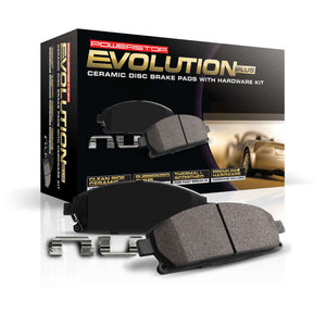 Power Stop 94-97 Mazda Miata Front Z17 Evolution Ceramic Brake Pads w/Hardware