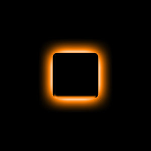 ORACLE Lighting Universal Illuminated LED Letter Badges - Matte Blk Surface Finish - I