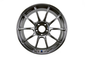 Advan RZII 17x7.0 +42 4x100 Racing Hyper Black Wheel
