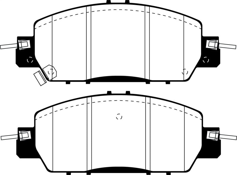 EBC 2016+ Honda Accord LX Sedan 2.4L Ultimax2 Front Brake Pads