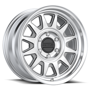 Raceline 952MC Aero 17x8.5in / 6x120 BP / 0mm Offset / 78.1mm Bore - Machined Wheel