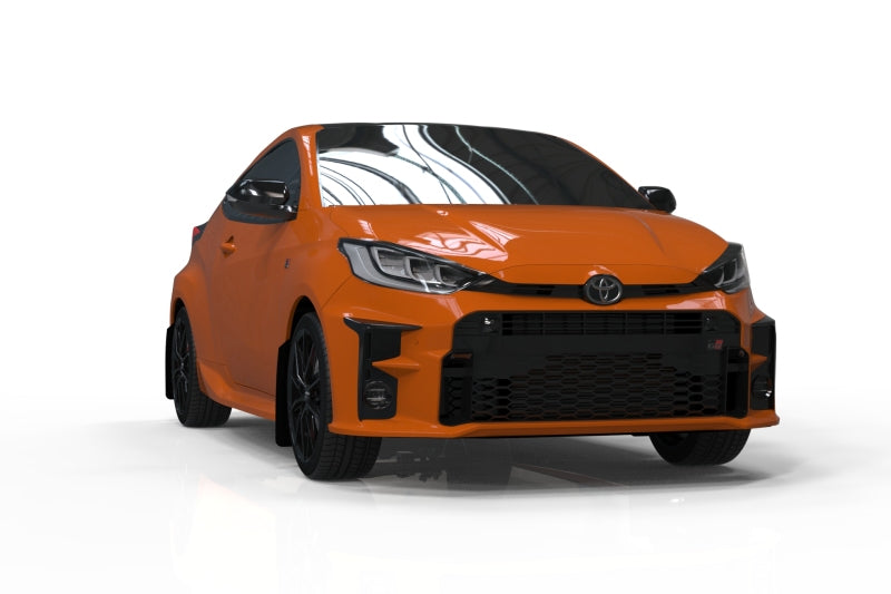Rally Armor 20-25 Toyota GR Yaris Red Mud Flap w/Black Logo