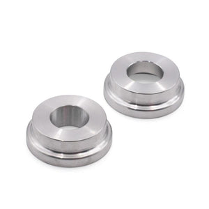 BLOX 2-Piece Billet Aluminum Solid Shifter Bushing B-Series Transmissions - Silver