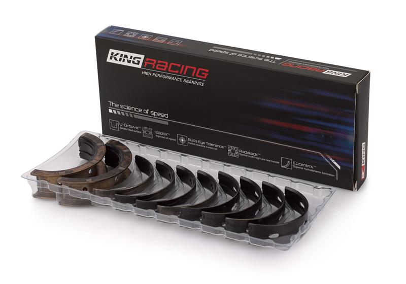King Engine Bearings Nissan SR20DET (GTiR) 16V - (Size STDX) Performance Main Bearing Set