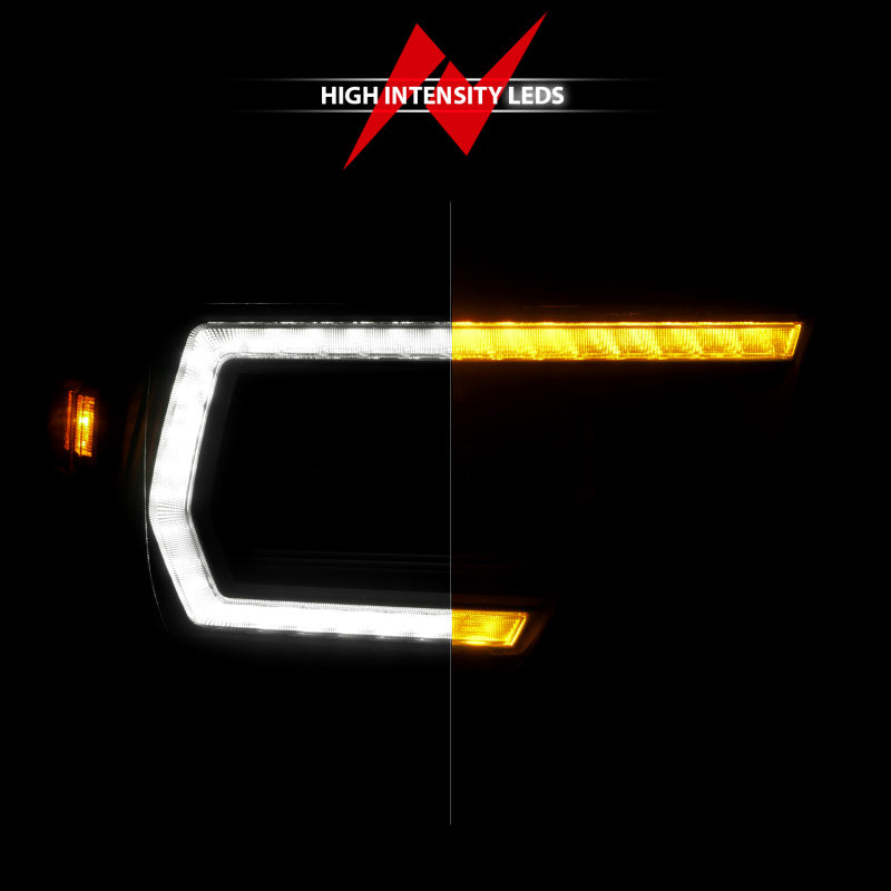 ANZO 19-24 RAM 2500/3500 Z-Series Full LED Proj Headlights DRL/Init/SeqSig - Pass. Side ONLY