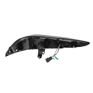 AlphaRex 20-24 Toyota Supra LUXX-Series Laser Style LED Tail Lights Black