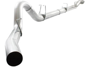 aFe Atlas Exhausts Mufflers Al Steel EXH Muffler 4 ID In/Out 8 Dia x 12L AL