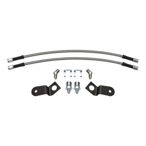 Wilwood 13-18 RAM 1500 4WD Braided Stainless Steel Flexline Hose Kit
