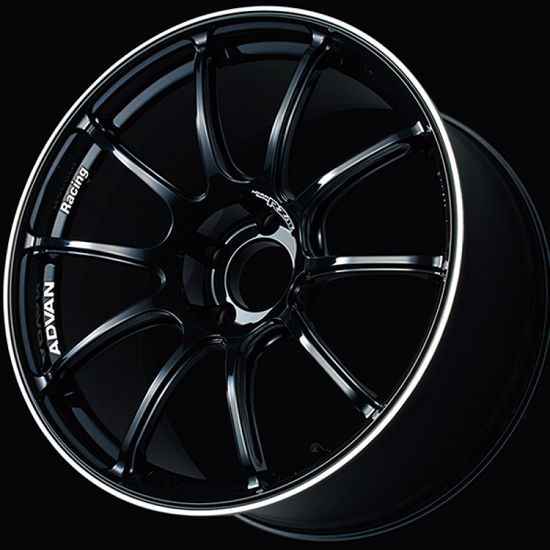 Advan RZII 15x6.0 / +35 Offset / 4x98 / 65mm Bore / Racing Gloss Black and Ring