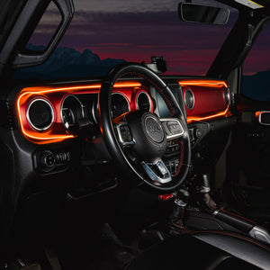 Oracle 18-23 Jeep Wrangler JL/Gladiator JT Dynamic ColorSHIFT LED Interior Dash Board Kit