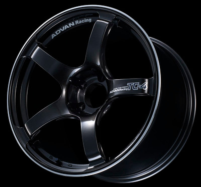 Advan TC4 17x8.0 +54 5x114.3 Black Gunmetallic and Ring Wheel