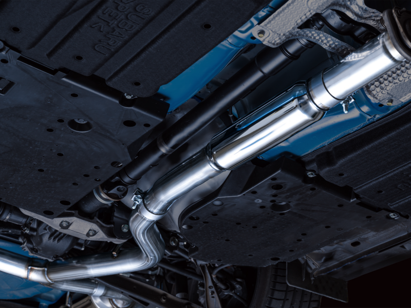 AWE Tuning 2022+ VB Subaru WRX Track Edition Exhaust - Diamond Black Tips