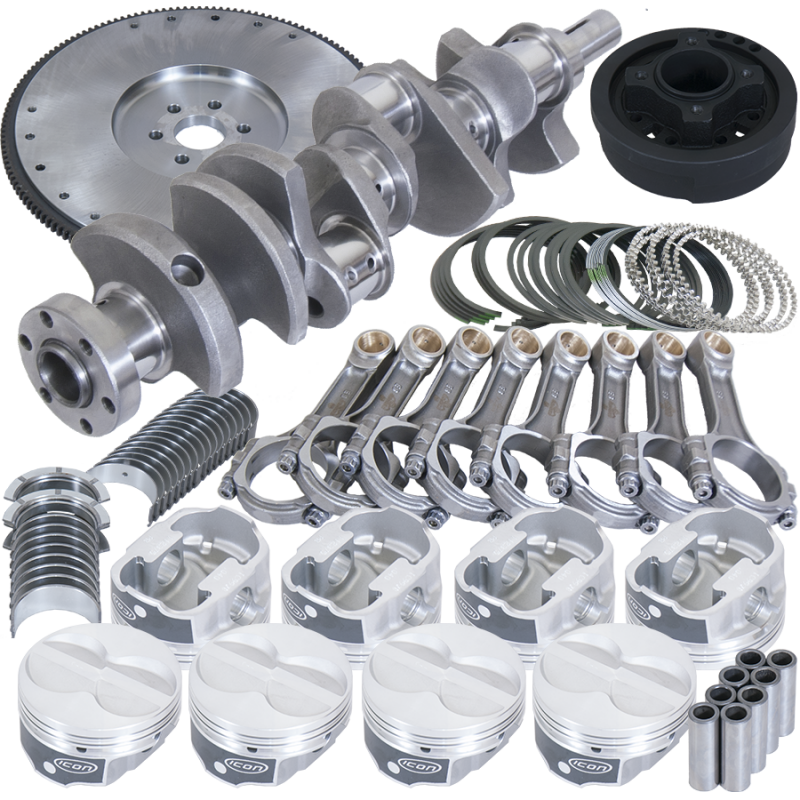 Eagle Ford 302 3.250in Crank 5.400in I-Beam Rods 4.040in Pistons 157 Tooth FW Balanced Assembly