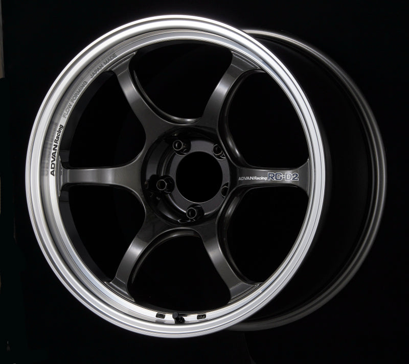 Advan RG-D2 18x11.0 +30 5x114.3 Machining and Black Gunmetallic Wheel
