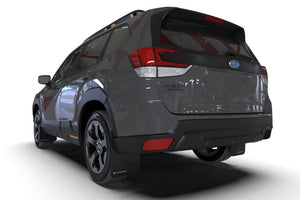 Rally Armor 22-24 Subaru Forester & Wilderness Black UR Mud Flap w/Blue Logo