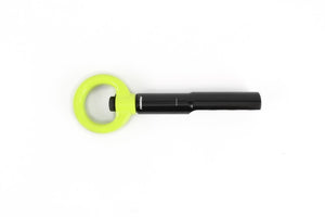 PERRIN 17-21 Honda Civic Si/Type R/Touring/Hatchback Tow Hook Kit Front - Neon Yellow
