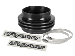 aFe Magnum FORCE Intake Coupling Kit (5 IN ID to 4-1/2 IN ID x3-1/4 IN L) Straight Bellow- Black