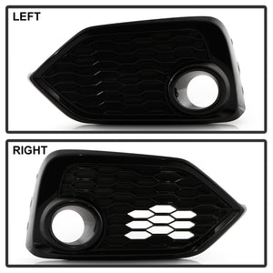 Spyder 16-17 Honda Civic Hatchback (Hatch Only) OEM LED Fog Light w/Switch - Clear (FL-HC2017-LED-C)