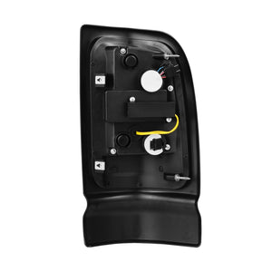 AlphaRex 94-01 Dodge Ram 1500/2500/3500 LUXX-Series LED Tail Lights - Black