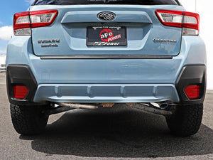 aFe POWER Takeda 2.5in 304 SS Cat-Back Exhaust System Subaru Crosstrek 18-19 H4-2.0L