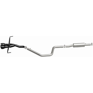 MagnaFlow 2019 Hyundai Veloster 1.6L 2.5in Center Exit Stainless Steel Cat-Back Exhaust w/Blk Tips