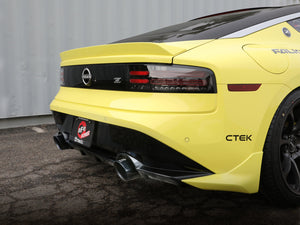 aFe Nissan Z 23-23 V6-3.0L Takeda 2-1/2in 304 Stainless Steel Cat-Back Exhaust System w/ Black Tips