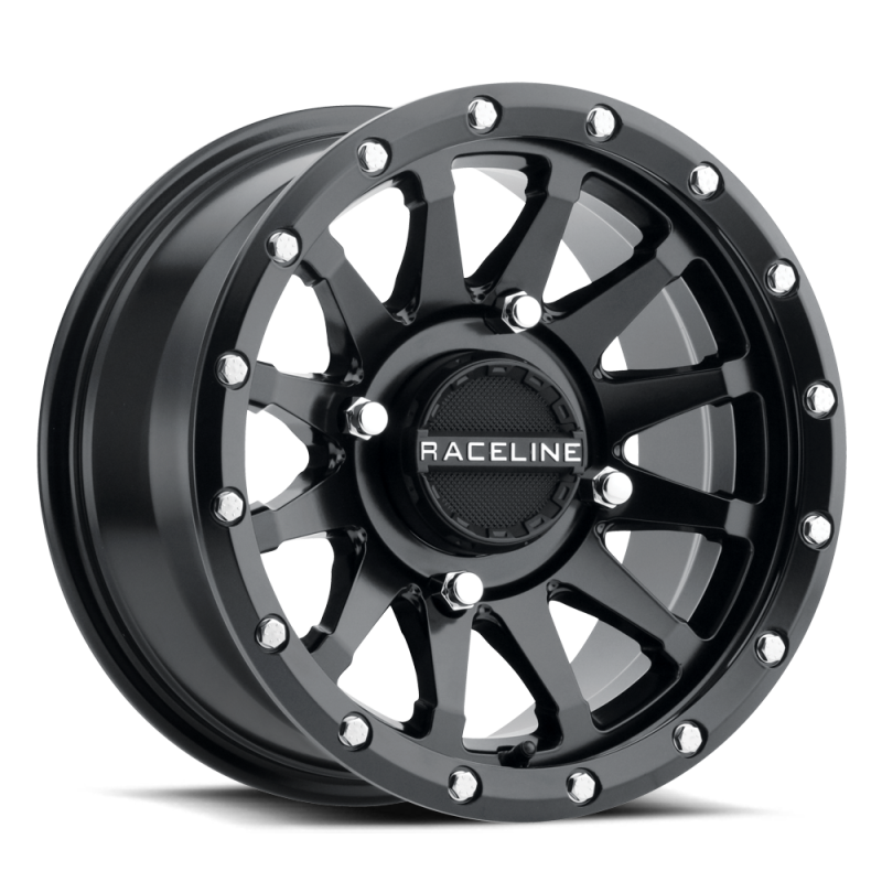 Raceline A95B Trophy 14x7in / 4x156 BP / 10mm Offset / 132.5mm Bore - Satin Black Wheel
