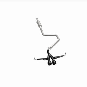 MagnaFlow 2019 Hyundai Veloster 1.6L 2.5in Center Exit Stainless Steel Cat-Back Exhaust w/Blk Tips