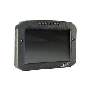 AEM CD-7LG Carbon Logging Flush Digital Dash Display w/ Internal 20Hz GPS & Antenna