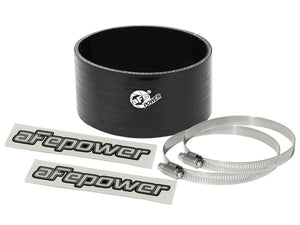 aFe Magnum FORCE Intake Coupling Kit (4 IN ID x 2 IN L) Straight Coupler - Black