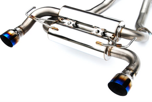 Invidia 2022+ Nissan Z 70mm Gemini Cat Back Exhaust - Single Layer TI Tips