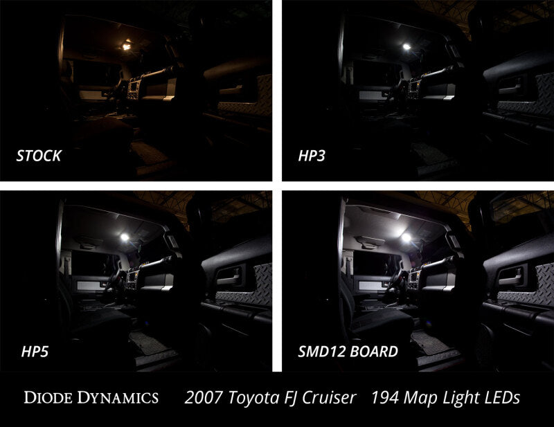Diode Dynamics LED Board SMD12 - Amber (Pair)