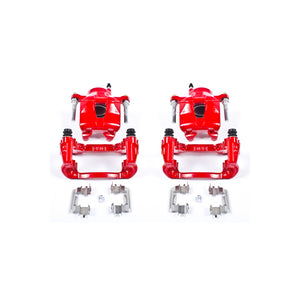 Power Stop 05-10 Scion tC Front Red Calipers w/Brackets - Pair