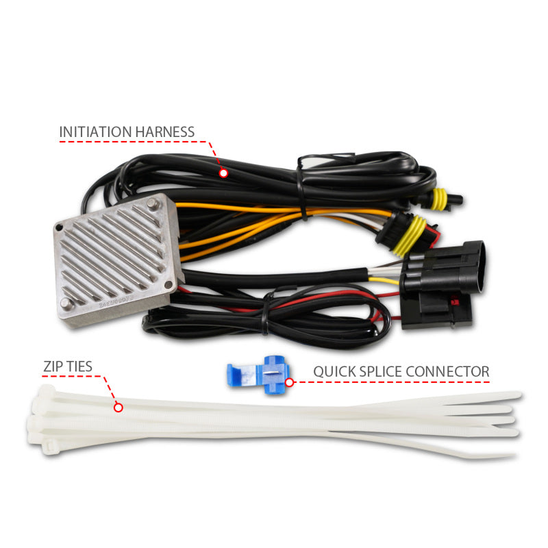 ANZO 05-11 Toyota Tacoma Full LED Projector Headlights White DRL/Init/SeqSig Black - Pair