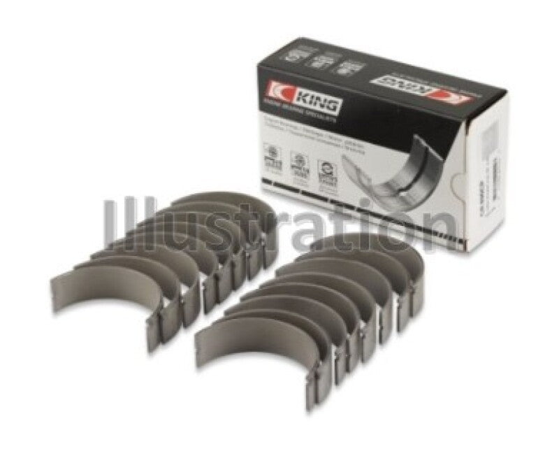 King Engine Bearings Nissan VK56DE / VK56VDS / VK45DE / VK50VE (Size 0.25 Oversized) Rod Bearing Set