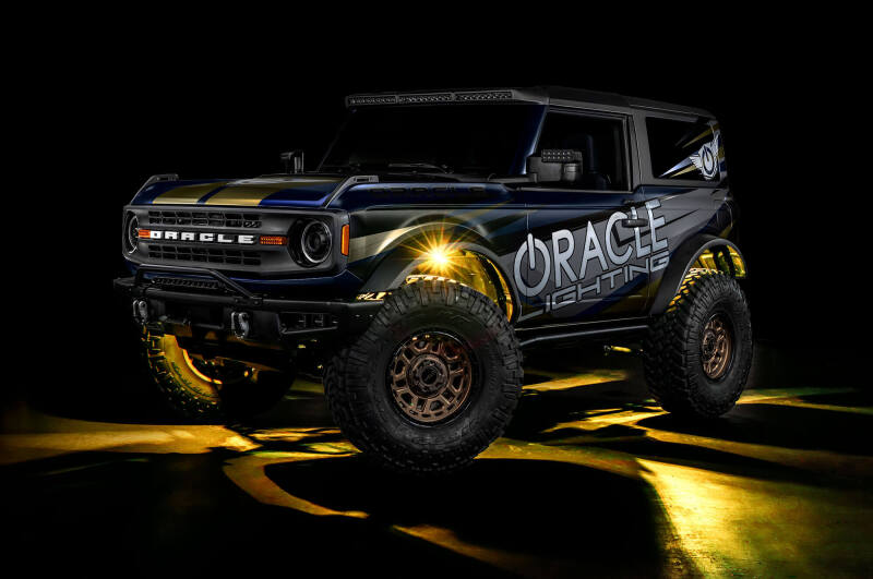 Oracle Underbody RGB+W Wheel Well Rock Light Kit - 8 PCS - ColorSHIFT