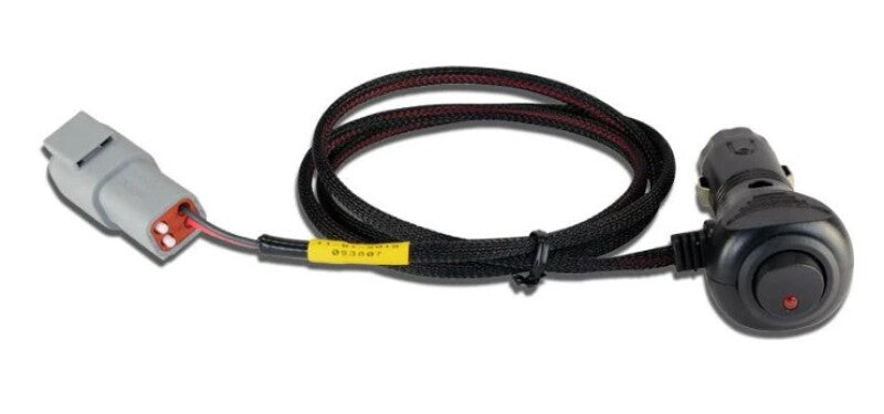 AEM CD Carbon AEMNet Power Adapter w/ Standard 12V Automotive Power Port Interface