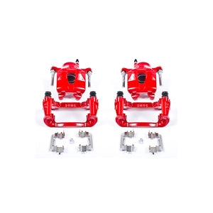 Power Stop 05-10 Scion tC Front Red Calipers w/Brackets - Pair